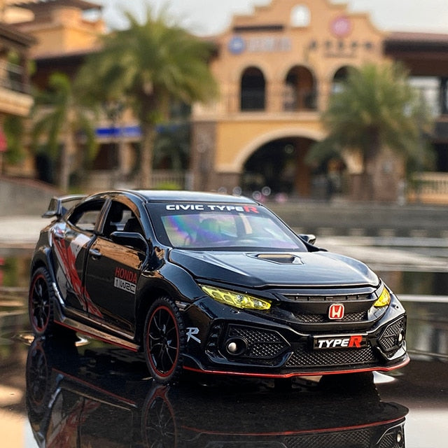 Honda Civic Type R FK8 Legierungsmodellauto 1:32