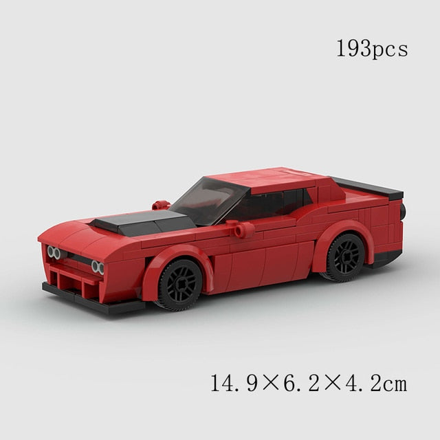 Bausteine ​​Brick Racing Super Car