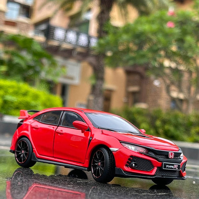 Honda Civic Type R FK8 Legierungsmodellauto 1:32