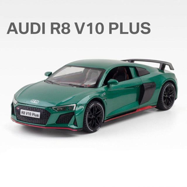 AUDI R8 Coupe V10 Plus Alloy Model Car 1:24