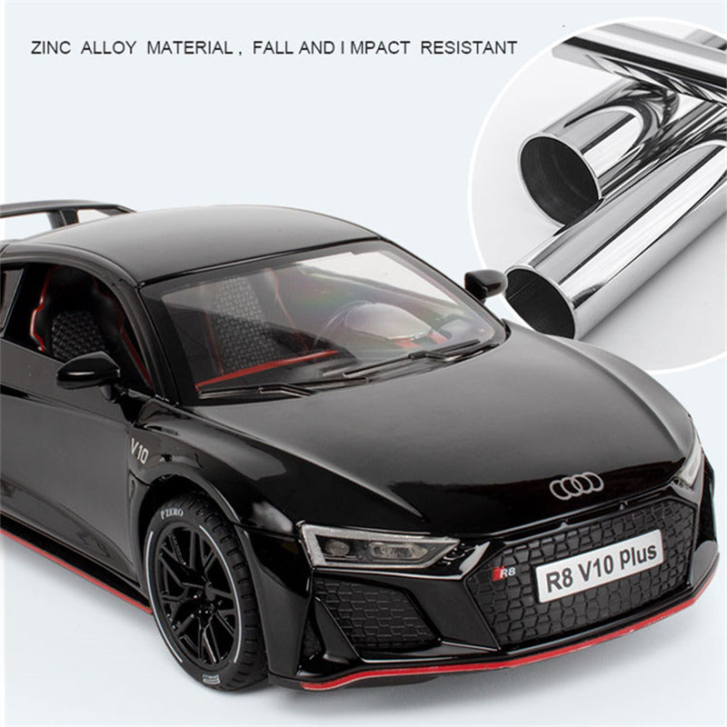 AUDI R8 Coupe V10 Plus Alloy Model Car 1:24