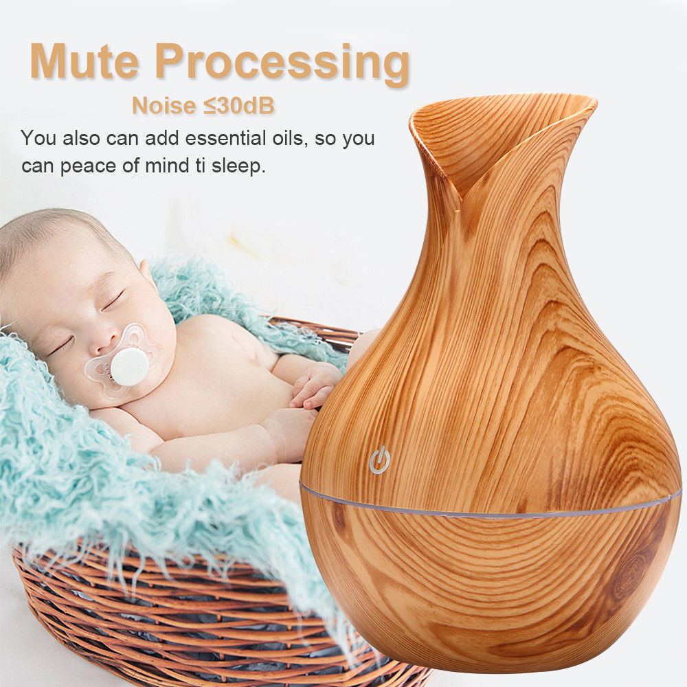 Wooden Vase Shape Humidifier