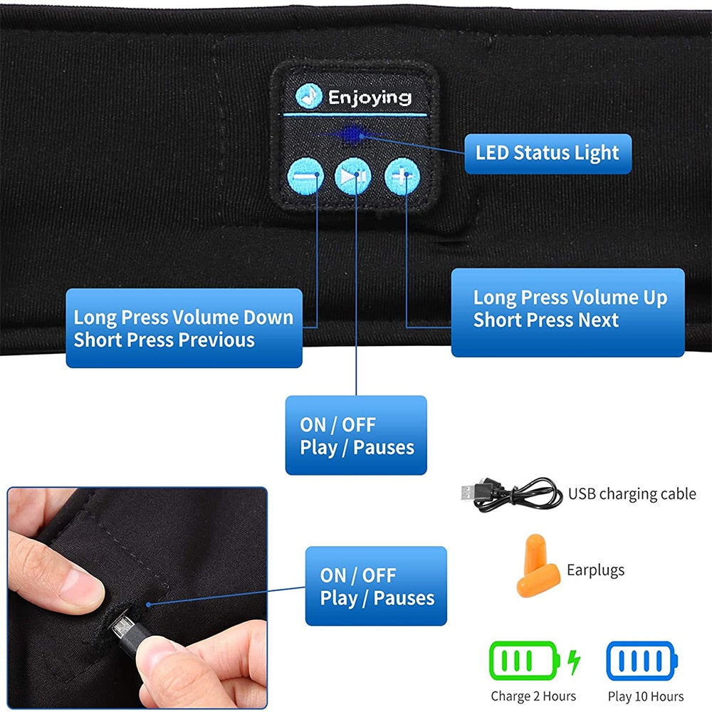 Sleeping Bluetooth Mask