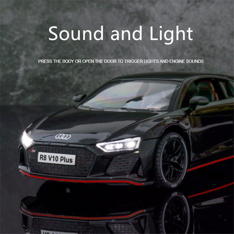 AUDI R8 Coupe V10 Plus Alloy Model Car 1:24