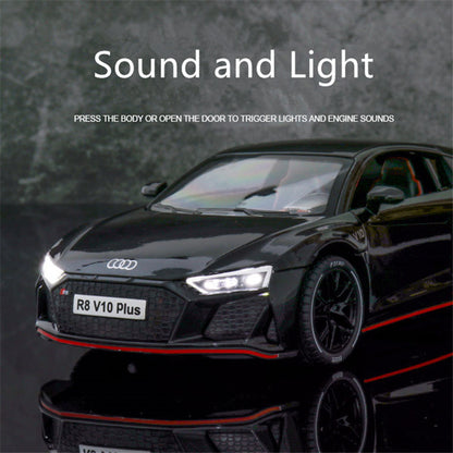 AUDI R8 Coupe V10 Plus Alloy Model Car 1:24
