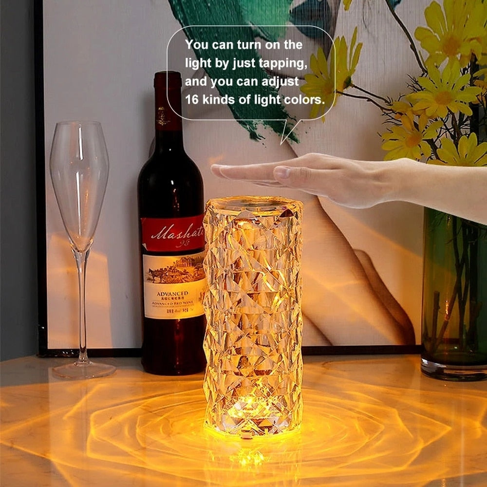 LED-Kristalllampenlicht