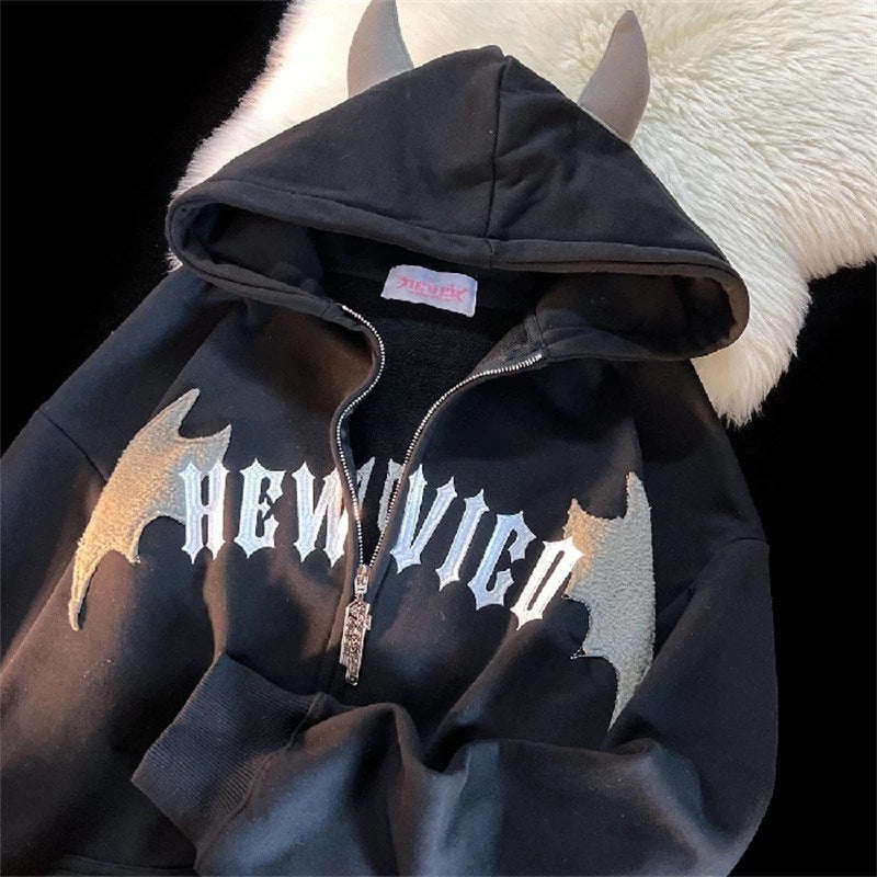 Hewvico Bat Hoodie