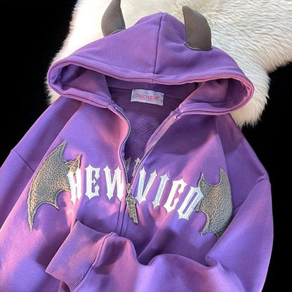 Hewvico Bat Hoodie