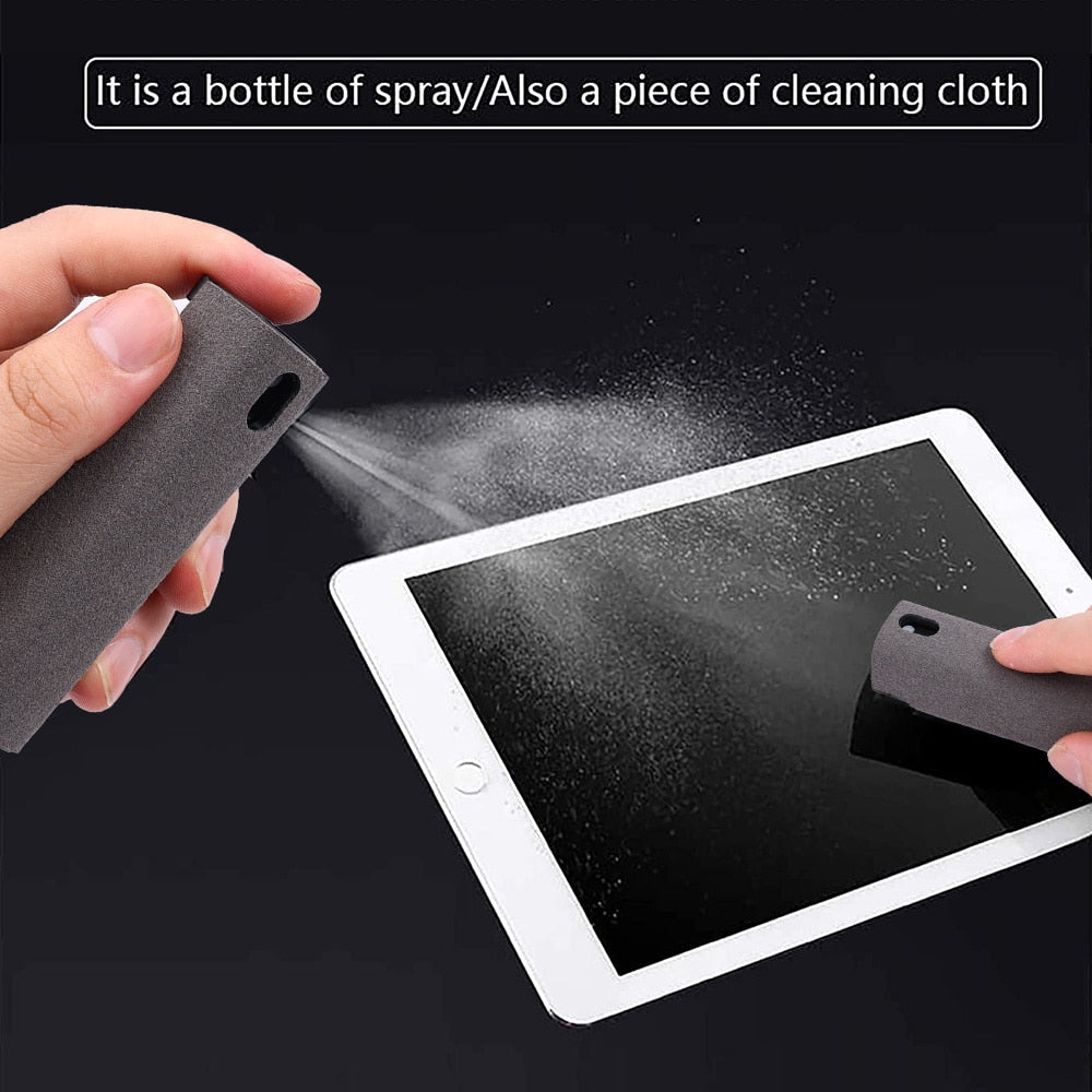 2 In 1 Phone Screen Spray & Cleaner