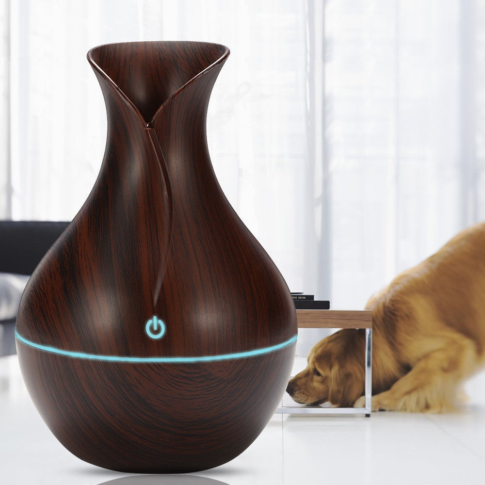 Wooden Vase Shape Humidifier