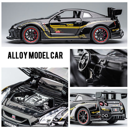 Nissan GTR R35 Alloy Model Car 1:32