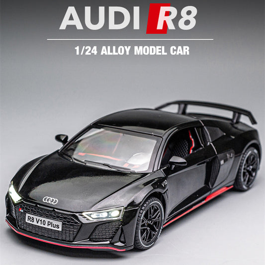 AUDI R8 Coupe V10 Plus Alloy Model Car 1:24