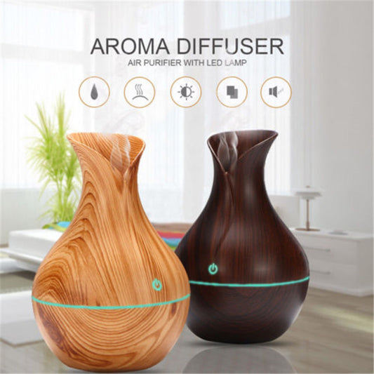 Wooden Vase Shape Humidifier