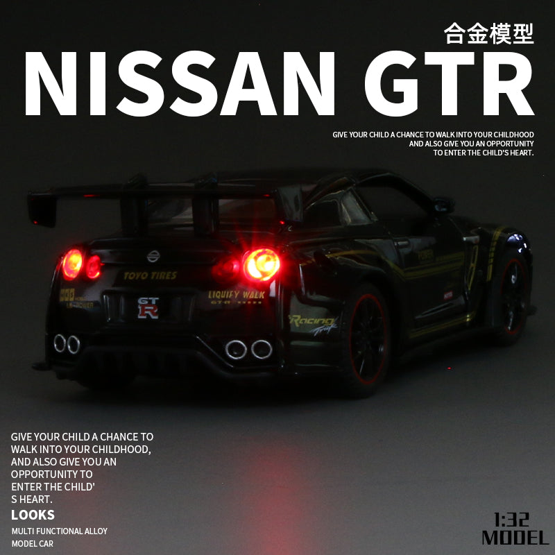 Nissan GTR R35 Alloy Model Car 1:32