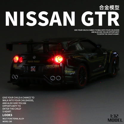 Nissan GTR R35 Alloy Model Car 1:32