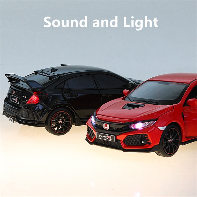 Honda Civic Type R FK8 Legierungsmodellauto 1:32