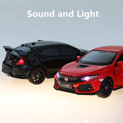 Honda Civic Type R FK8 Legierungsmodellauto 1:32